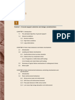 Section 1: Ground Support Selection and Design Considerations