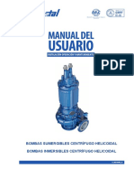 Manual Linea-3 18 Bomba Helicoidal Sumergible e Inmersible (03-2015)