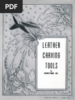 Craftool Leather Carving Tools 1957
