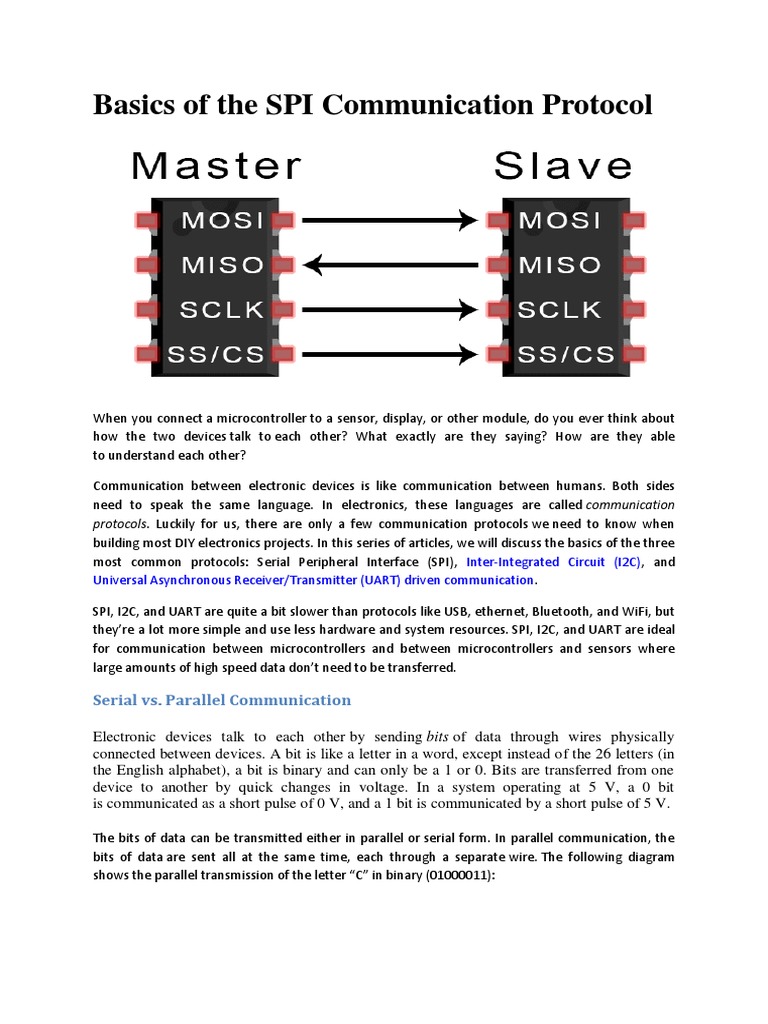 Basics of The Communication Protocol | PDF | Manufactured Goods ...
