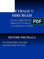 Predavanje 9 - Pretrage U Hirurgiji