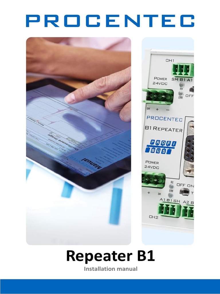 Repeater b1 Manual v201 en | PDF | Electrical Connector | Power Supply