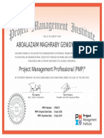 Project Management Professional (PMP)