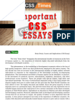 (CSS Essay) PDF