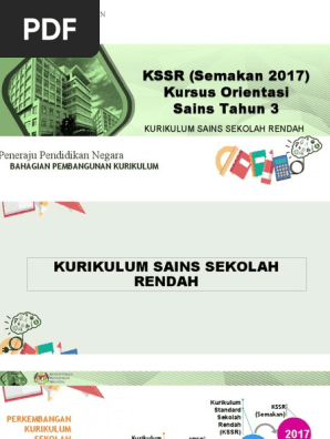 02-Kurikulum Sains Sekolah Rendah  PDF