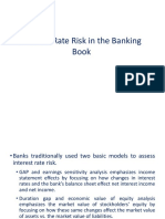 Interest Rate Risk in The Banking Book