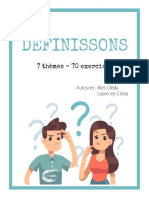 D 233 Finissons 7 TH 232 Ms 70 Exercices PDF