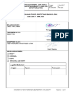 PRS.02.01 Penilaian Risiko, Identifikasi Bahaya Dan Job Safety Analysis PDF