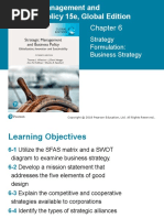 Strategy Formulation: Business Strategy