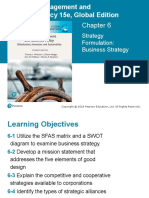 Strategy Formulation: Business Strategy