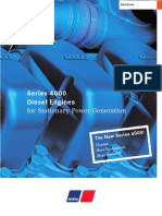 Series 4000 Diesel Engines: For Stationary Power Generation