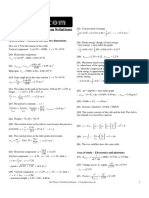 2014 Physics Trial Exam Solutions PDF