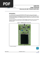 UM1670 User Manual: Discovery Kit With STM32F429ZI MCU