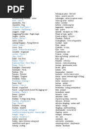 Tagalog English Construction Terms