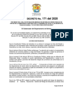 7162 - Decreto 171 Del 08 de Mayo de 2020