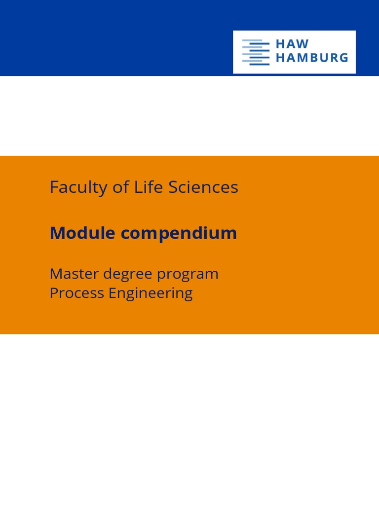 Process Engineering Master's Program Guide | PDF | Numerical Analysis ...