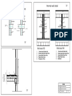 Internal Wall Detail Concrete and Reinforced Pilars