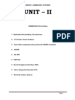 UNIT II - Embedded Networking