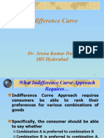 Indifference Curve: Dr. Aruna Kumar Dash IBS Hyderabad