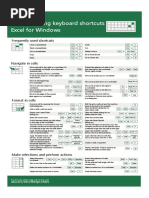 50 Time-Saving Excel Shortcuts