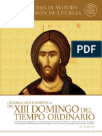 Subsidio - XIII Domingo Del Tiempo Ordinario - Ciclo A