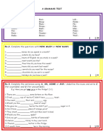 Grammar Test