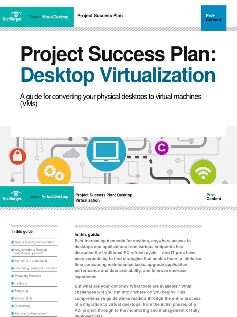 Project Success Plan:: Desktop Virtualization | PDF | Desktop ...
