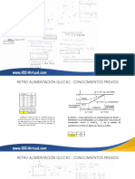 Retro Alimentación Quiz #2 - Conocimientos Previos PDF