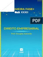 15-Direito Empresarial (Prof. Douglas Azevedo) - XXXII