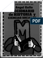 Diccionario de Historia y Ciencias Sociales by Miguel Angel Gallo PDF