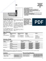 Solid State Relays Industrial, 3-Phase ZS Type RZ3A: Ordering Key Product Description RZ 3 A 60 D 75 P