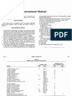 International Methods Comparison