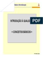 Engenharia Da Qualidade e Normalização (2S2014) - Aulas 1 A 5