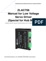 Zlac706 Manual 1.3 Hub Motor PDF