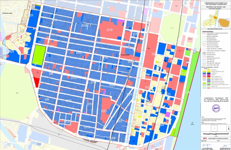 Puducherry Master Plan 2036 Overview | PDF
