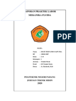 Laporan Praktek Labor Mekanika Fluida Sigit Fernando 1801011007