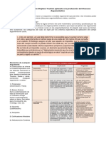 Guía Teórica El Modelo de Stephen Toulmin Aplicado A La Producción Del Discurso Argumentativo