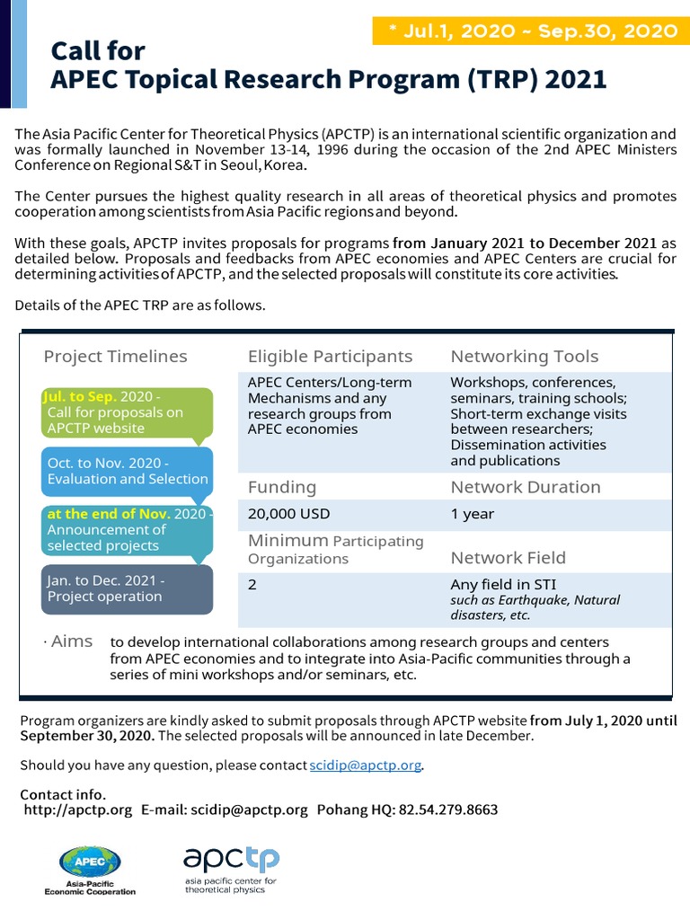APEC Project Collaboration Timeline | PDF | Business | Computers