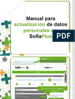 Manual Actulizacion Datos Sofiaplus PDF