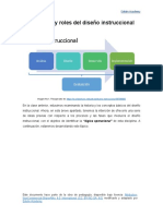 Fases y Roles Del Diseño Instruccional