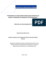 Programas de Accao Sobre Estimulacao Co