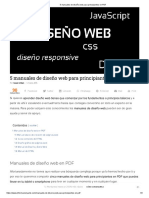 5 Manuales de Diseño Web para Principiantes en PDF