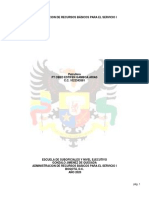 Administracion de Recursos para El Servicio I Obed Gamboa PDF