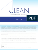 Clean Program Manual