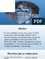 Caso Jesus Maria Valle Jaramillo