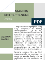 Katangian NG Entrepreneur