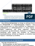 Ang Kahalagahan NG Entrepreneurship