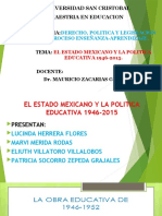 Presentacion Derechoylapoliticaeducativade1946-2015