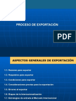 Tema 4 -  PROCESO DE EXPORTACIÓN