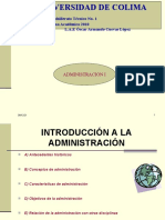 Introducción A La Administración